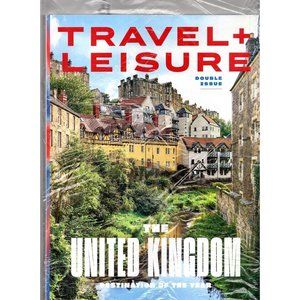 TRAVEL+LEISURE DEC 2022 DOUBLE ISSUE UNITED KINGDOM! PUBLISHER POLYBAG SEALED!